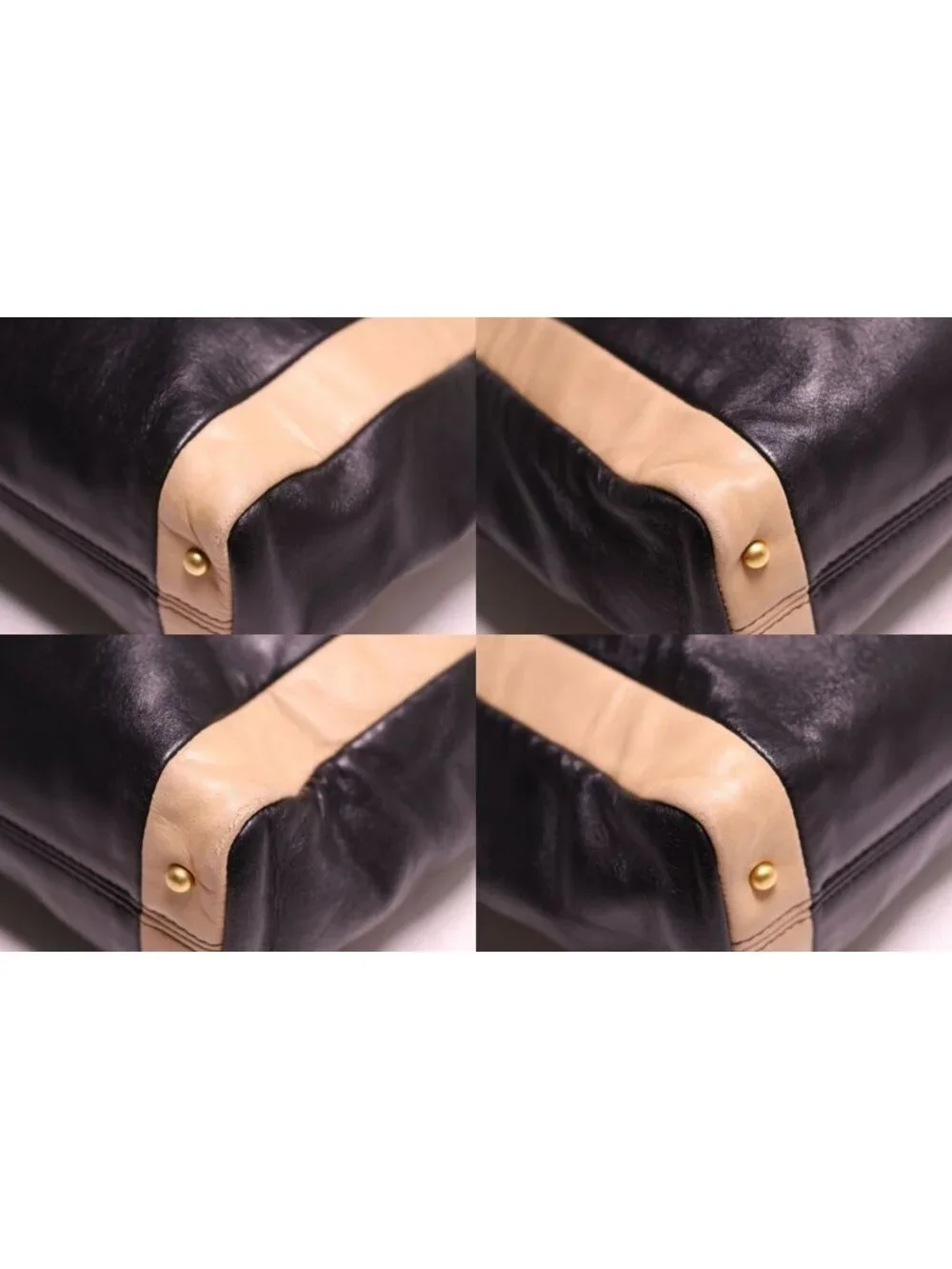 Chanel Bicolor Lambskin Shoulder